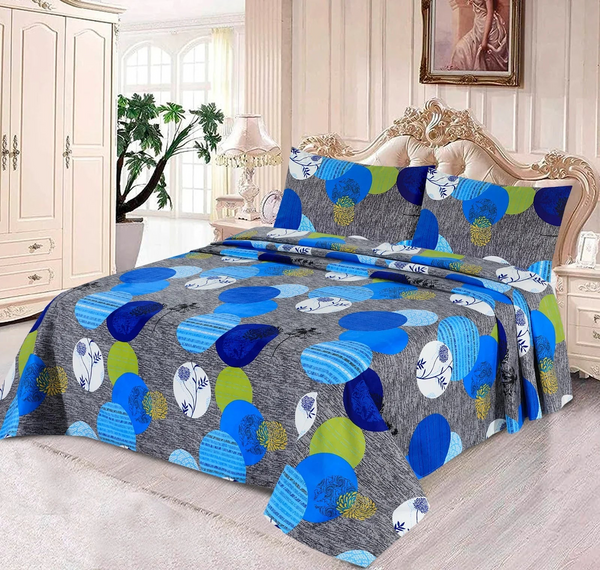 Premium Cotton Bed Sheet (D-32)