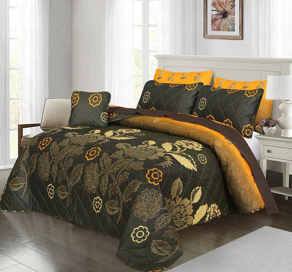 7 Pcs Comforter Set King Size (Design KCC 91)