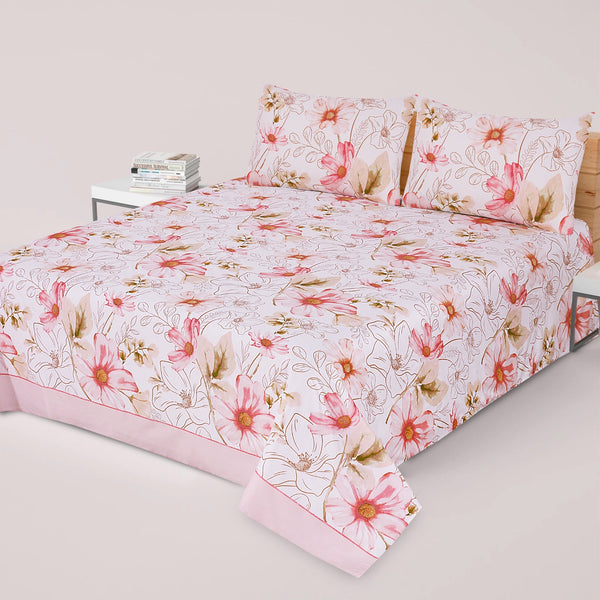 Premium Cotton Bed Sheet (D-10)