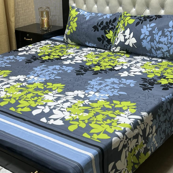 Premium Cotton Bed Sheet (D-35)