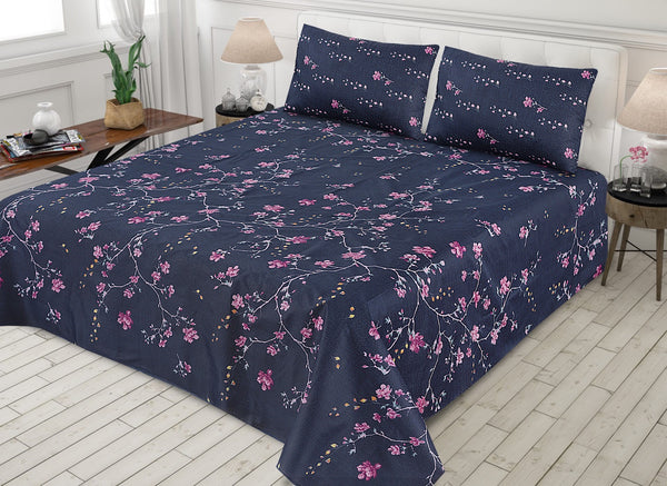 Premium Cotton Bed Sheet (D-14)