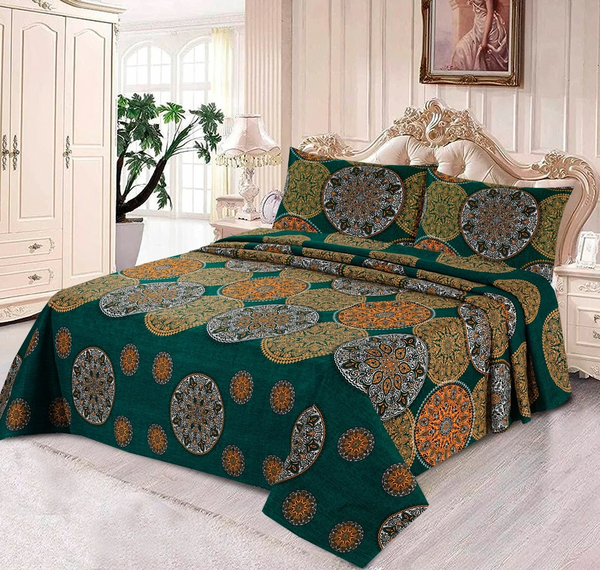 Premium Cotton Bed Sheet (D-31)