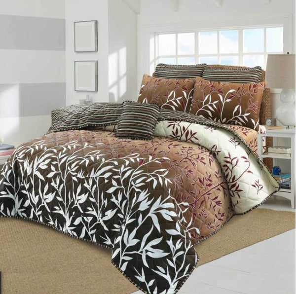 7 Pcs Comforter Set King Size (Design KCC 100)