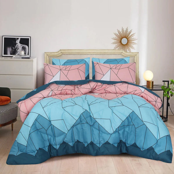 7 Pcs Comforter Set King Size (Design KCC-1)