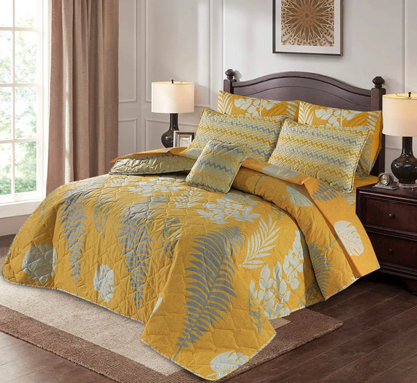 7 Pcs Comforter Set King Size (Design KCC 97)