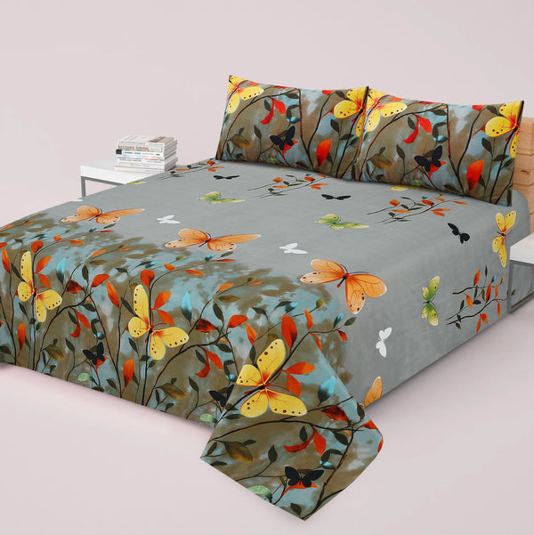 Premium Cotton Bed Sheet (D-54)