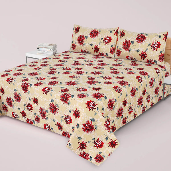 Premium Cotton Bed Sheet (D-58)