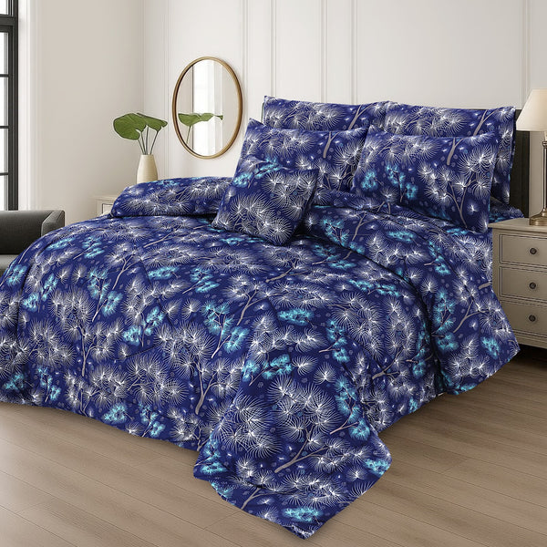 7 Pcs Comforter Set King Size (Design KCC-90)