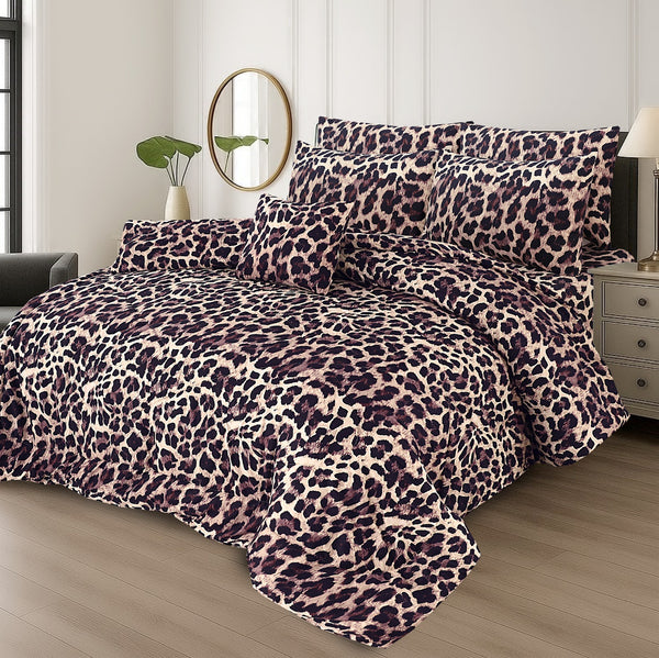 7 Pcs Comforter Set King Size (Design KCC-92)