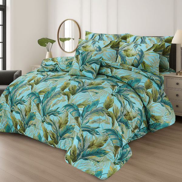 7 Pcs Comforter Set King Size (Design KCC-100)