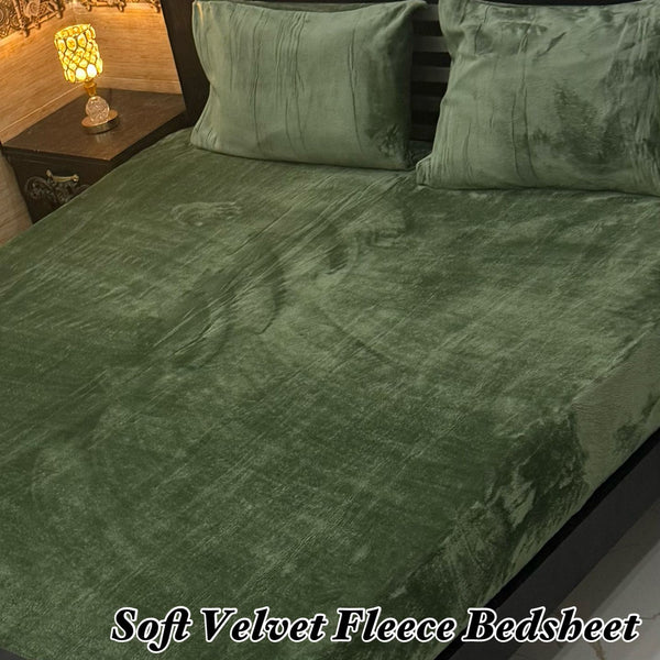 Fleece Bedsheet 3 Pcs (F-8)
