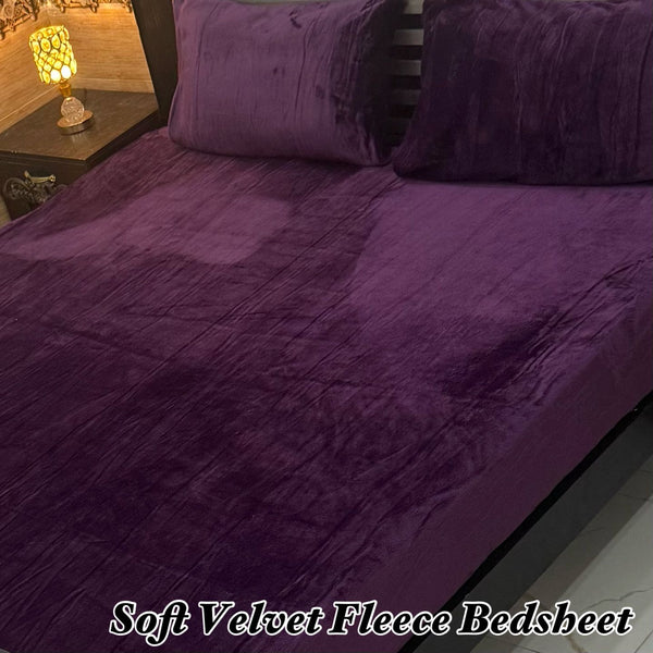 Fleece Bedsheet 3 Pcs (F-7)