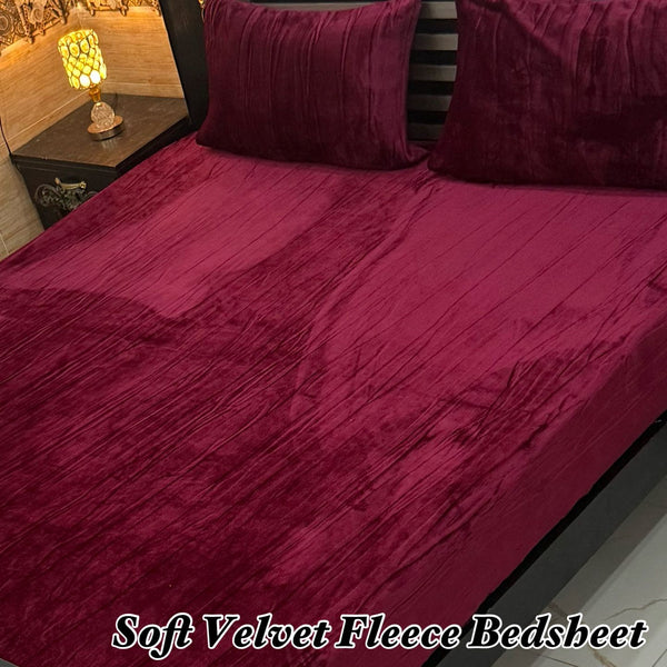 Fleece Bedsheet 3 Pcs (F-3)