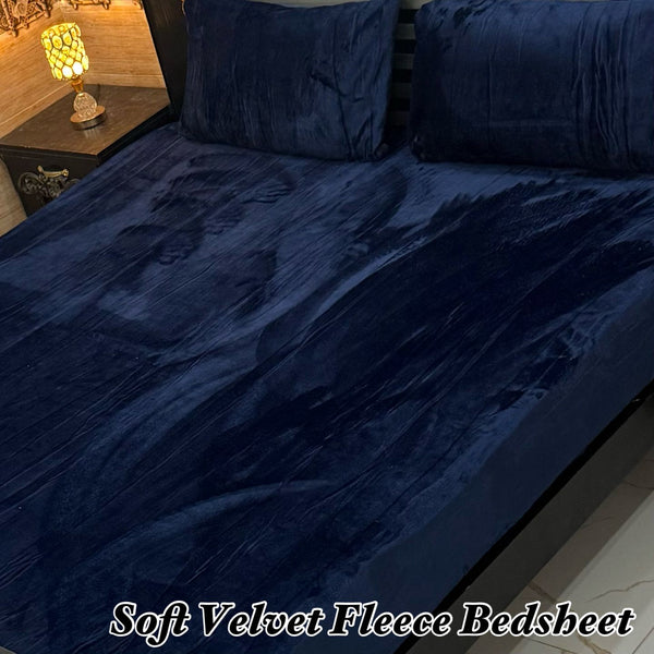 Fleece Bedsheet 3 Pcs (F-1)