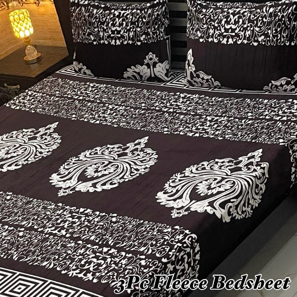 Fleece Bedsheet 3 Pcs (F-32)