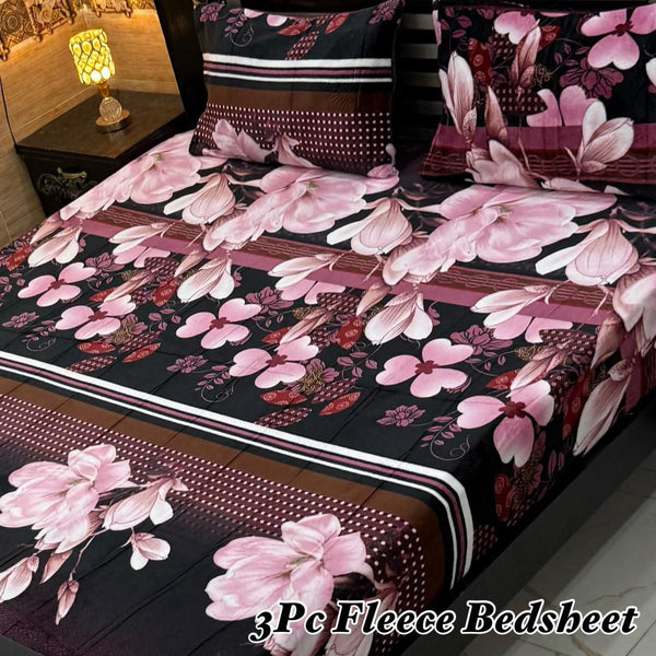 Fleece Bedsheet 3 Pcs (F-36)