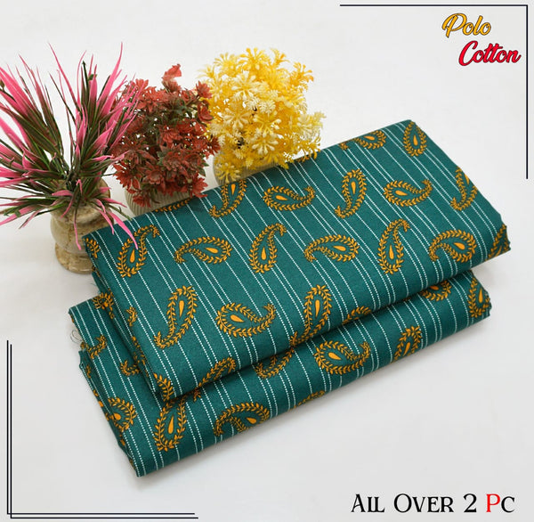 2 Piece – Cotton Digital Print Suit ( Design LS54)