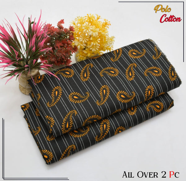 2 Piece – Cotton Digital Print Suit ( Design LS35)