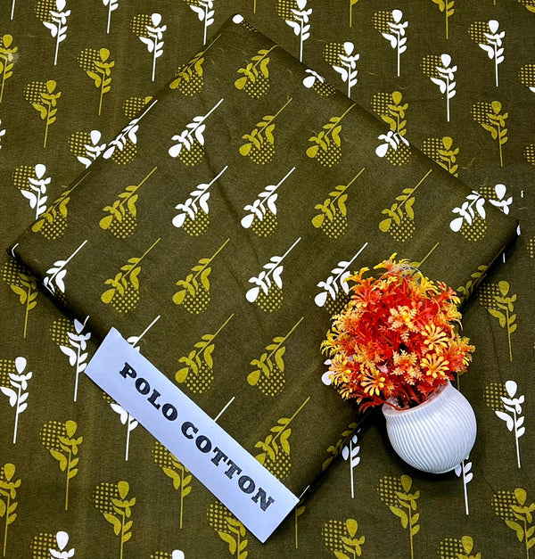 2 Piece – Cotton Digital Print Suit ( Design LS-16)