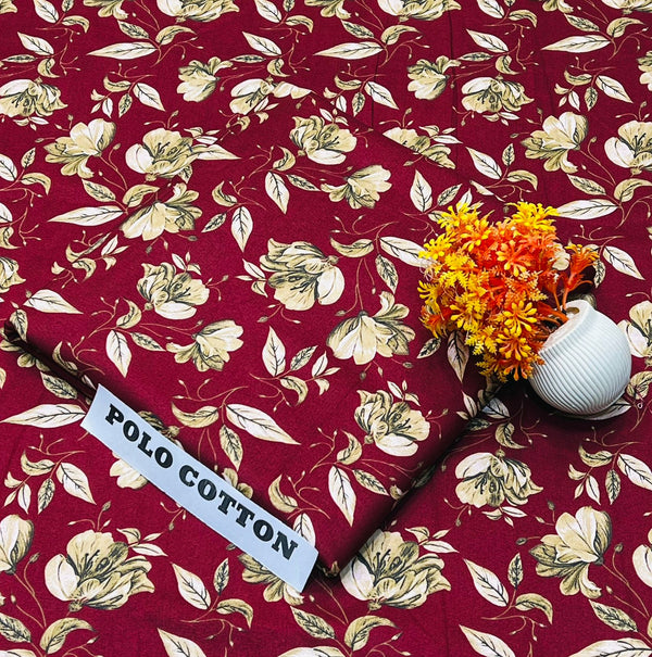 2 Piece – Cotton Digital Print Suit ( Design LS-14)