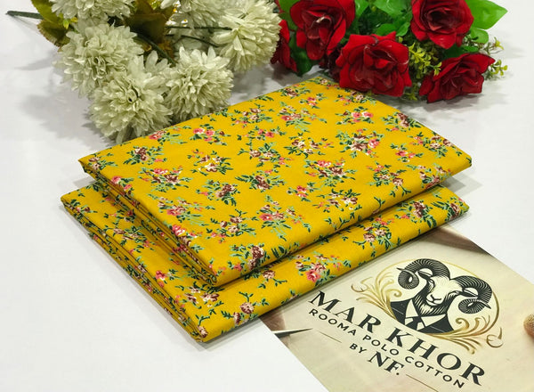 2 Piece – Cotton Digital Print Suit ( Design LS-28)