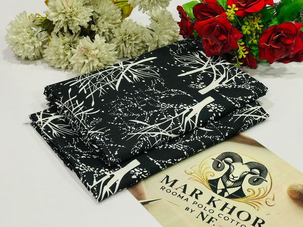 2 Piece – Cotton Digital Print Suit ( Design LS-25)