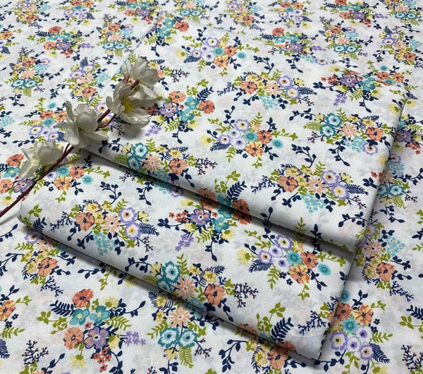 2 Piece – Cotton Digital Print Suit ( Design LS-69)