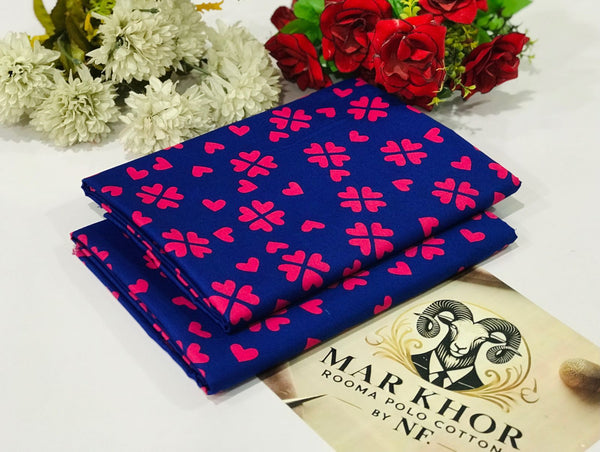 2 Piece – Cotton Digital Print Suit ( Design LS-40)