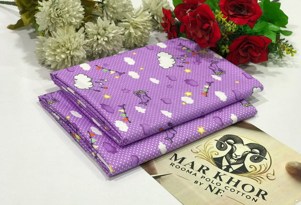 2 Piece – Cotton Digital Print Suit ( Design LS-39)