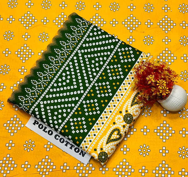 2 Piece – Cotton Digital Print Suit ( Design LS-21)