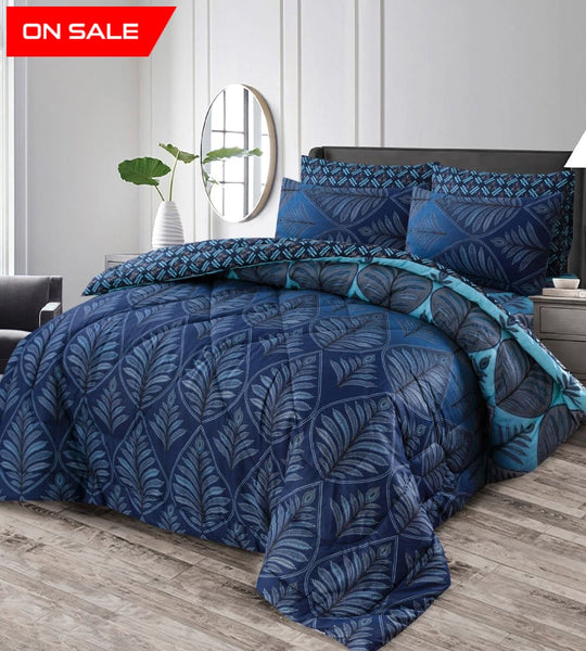 7 Pcs Comforter Set King Size (Design KCC-81)